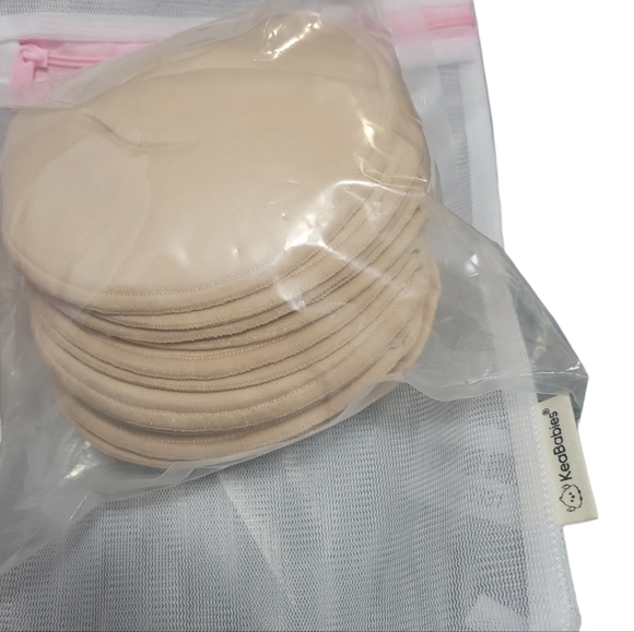 Keababies leak pads nude color for breast feeding leaks med size - Picture 1 of 3